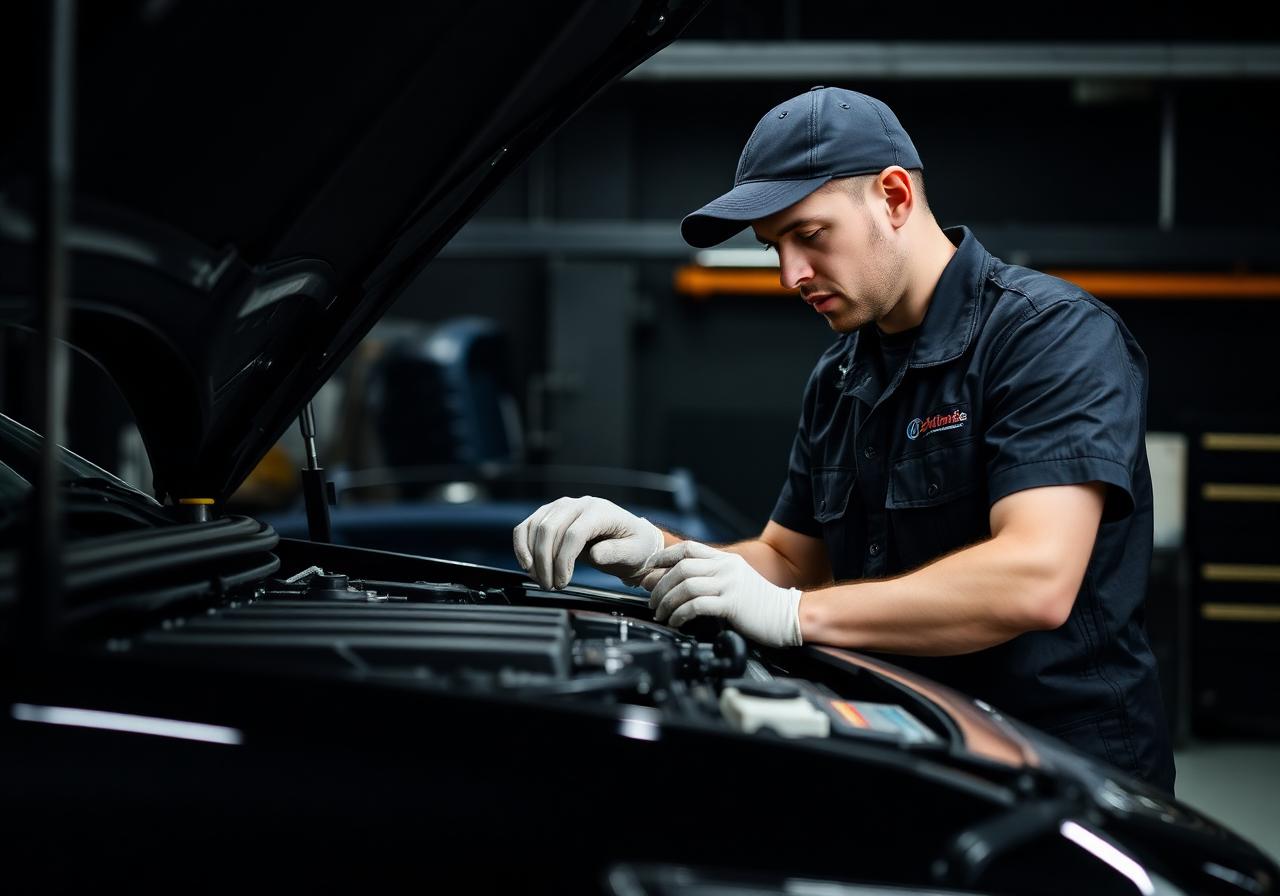 Mechanic at work